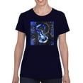 thumbnail image 1 of Artshine Scorpio, I Desire T-Shirt Women -Arvee Gibson Designs, Female x-Large, 1 of 4