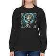 thumbnail image 1 of Artshine Virgo, I Analyze Sweatshirt Women -Arvee Gibson Designs, Female Small, 1 of 4