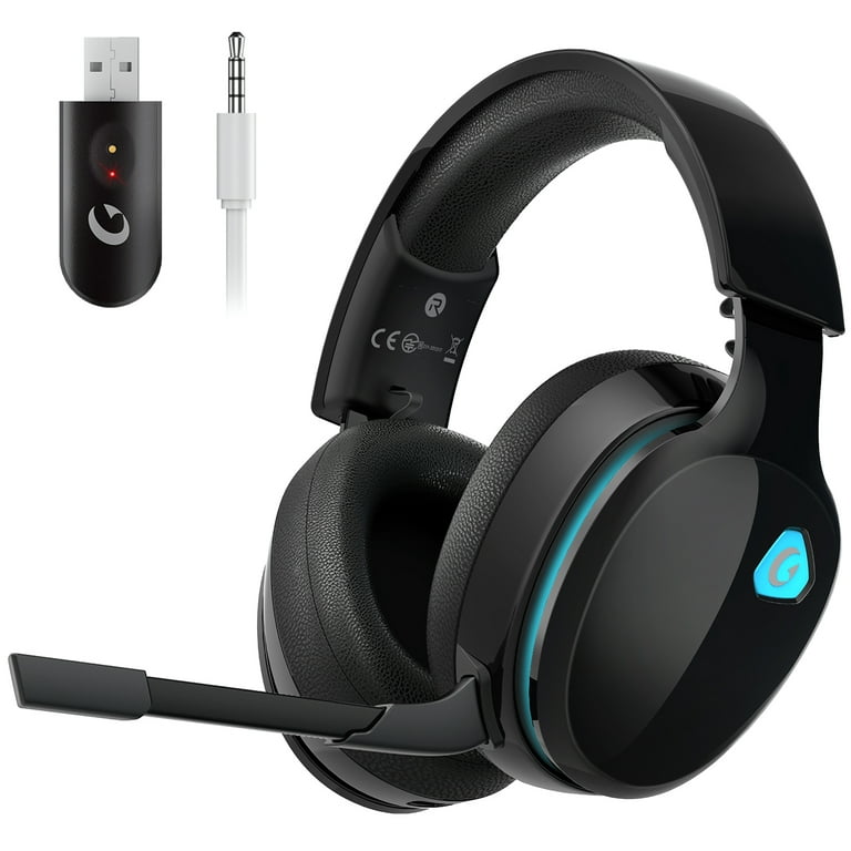 Artsic Wireless Gaming Headset with Microphone for PC, PS4, PS5, Mac,  Nintendo Switch with Bluetooth 5.2, 2.4GHz USB PS5 headset,Gaming Headphones  with 3.5mm Wired Jack for Xbox Series 