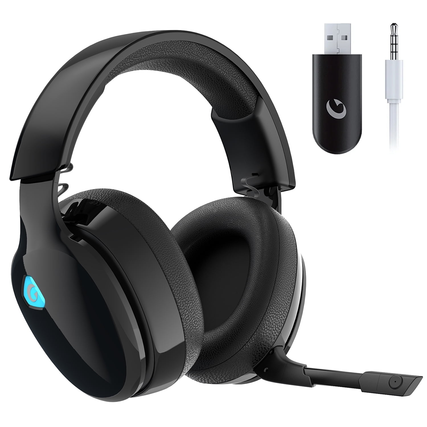 Free Shipping Artsic Wireless Gaming Headset with Microphone for PC PS4 PS5 Mac Nintendo Switch with Bluetooth 5.2 2.4GHz USB PS5 headset Gaming Headphones with 3.5mm Wired Jack for Xbox Series Walmar...