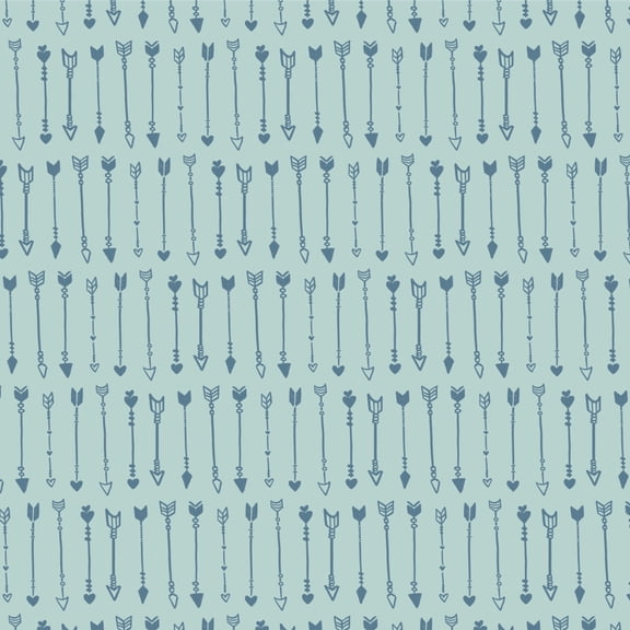 Artsy Arrows Hand Drawn Sketchy Pattern Premium Roll Gift Wrap Wrapping Paper