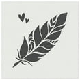 thumbnail image 1 of Artsy Boho Bohemian Feather DIY Cookie Wall Craft Stencil - 3.5 Inch, 1 of 5