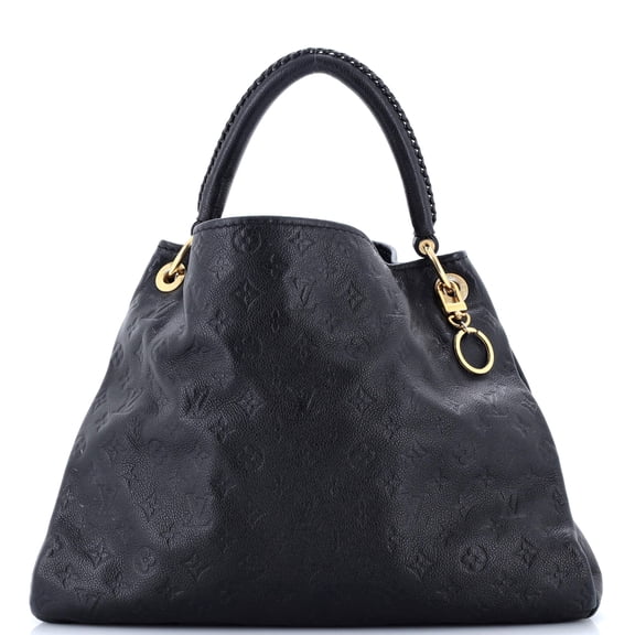 Artsy Handbag Monogram Empreinte Leather MM By Rebag