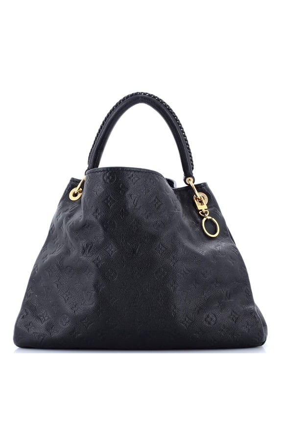 Artsy Handbag Monogram Empreinte Leather MM By Rebag