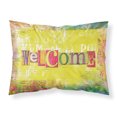 thumbnail image 1 of Artsy Welcome Fabric Standard Pillowcase, 1 of 2