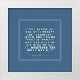 thumbnail image 1 of ArtsyQuotes 12x12 White Modern Wood Framed Museum Art Print Titled - Napoleon Hill Quote: Whatever the Price May Be, 1 of 4