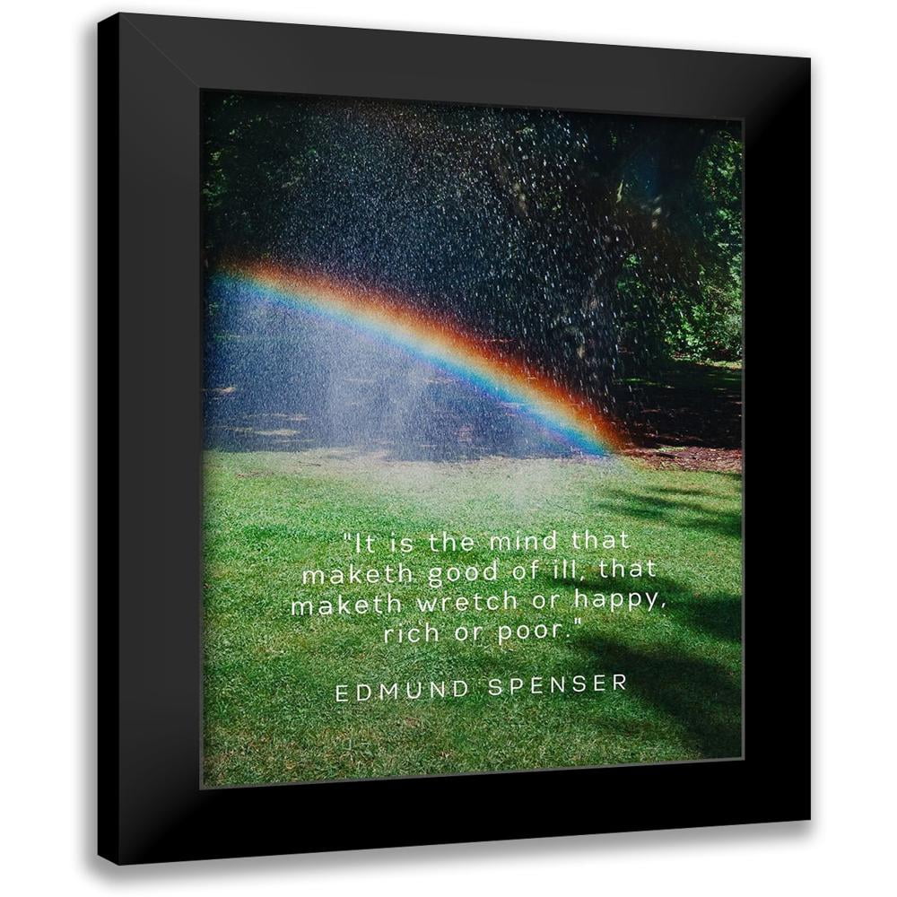 ArtsyQuotes 12x14 Black Modern Framed Museum Art Print Titled - Edmund ...