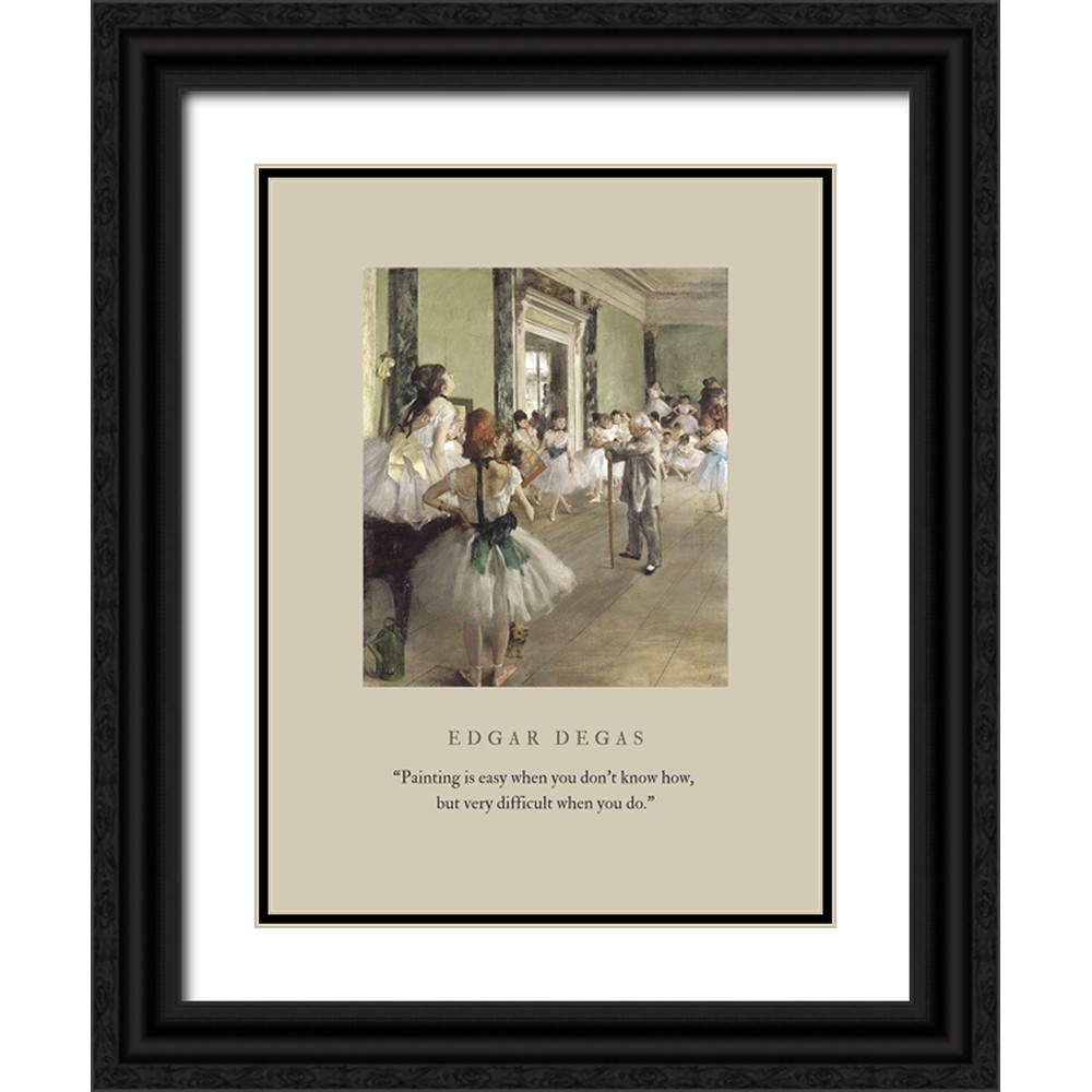 ArtsyQuotes 12x14 Black Ornate Wood Framed With Double Matting Museum artsyquotes-12x14-black-ornate-wood-framed-with-double-matting-museum