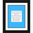 thumbnail image 1 of ArtsyQuotes 12x14 Black Ornate Wood Framed with Double Matting Museum Art Print Titled - Jean De La Bruyere Quote: There are No Honors, 1 of 4