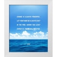 thumbnail image 1 of ArtsyQuotes 12x14 White Modern Wood Framed Museum Art Print Titled - Ovid Quote: Always Powerful, 1 of 4