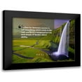 thumbnail image 1 of ArtsyQuotes 14x12 Black Modern Framed Museum Art Print Titled - Mark Cane Quote: Barrier Between, 1 of 5