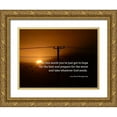 thumbnail image 1 of ArtsyQuotes 14x12 Gold Ornate Wood Framed with Double Matting Museum Art Print Titled - Lucy Maud Montgomery Quote: This World, 1 of 4