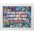 thumbnail image 1 of ArtsyQuotes 14x12 White Modern Wood Framed Museum Art Print Titled - Vernon Howard Quote: Chosen to Be, 1 of 4