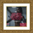 thumbnail image 1 of ArtsyQuotes 15x15 Gold Ornate Wood Framed with Double Matting Museum Art Print Titled - Artsy Quotes Quote: How Far, 1 of 4