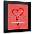 thumbnail image 1 of ArtsyQuotes 15x18 Black Modern Framed Museum Art Print Titled - Charles R. Swindoll Quote: Life is Ten Percent, 1 of 5