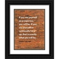 thumbnail image 1 of ArtsyQuotes 15x18 Black Ornate Wood Framed with Double Matting Museum Art Print Titled - Robert Collier Quote: Prosperous, 1 of 4