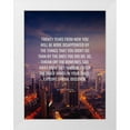 thumbnail image 1 of ArtsyQuotes 15x18 White Modern Wood Framed Museum Art Print Titled - Mark Twain Quote: Twenty Years, 1 of 4