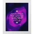 thumbnail image 1 of ArtsyQuotes 15x18 White Modern Wood Framed Museum Art Print Titled - Swami Sivananda Quote: Renounce the Craving, 1 of 4
