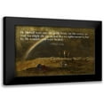 thumbnail image 1 of ArtsyQuotes 18x13 Black Modern Framed Museum Art Print Titled - Bible Verse Quote 1 Peter 2:24, George Inness - The Triumph at Calvary, 1 of 5