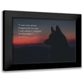 thumbnail image 1 of ArtsyQuotes 18x15 Black Modern Framed Museum Art Print Titled - Carl Gustav Jung Quote: I Choose to Become, 1 of 5
