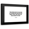 thumbnail image 1 of ArtsyQuotes 18x15 Black Modern Framed Museum Art Print Titled - Oprah Winfrey Quote: Challenges, 1 of 5