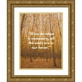 thumbnail image 1 of ArtsyQuotes 19x24 Gold Ornate Wood Framed with Double Matting Museum Art Print Titled - Henry Kissinger Quote: Odds are in Our Favor, 1 of 4