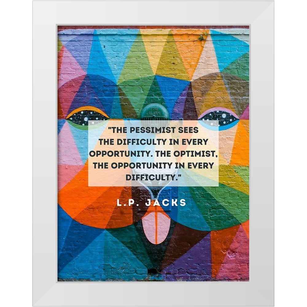 ArtsyQuotes 19x24 White Modern Wood Framed Museum Art Print Titled - L ...