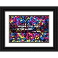 thumbnail image 1 of ArtsyQuotes 24x17 Black Ornate Wood Framed with Double Matting Museum Art Print Titled - Karl Marx Quote: Religion, 1 of 4