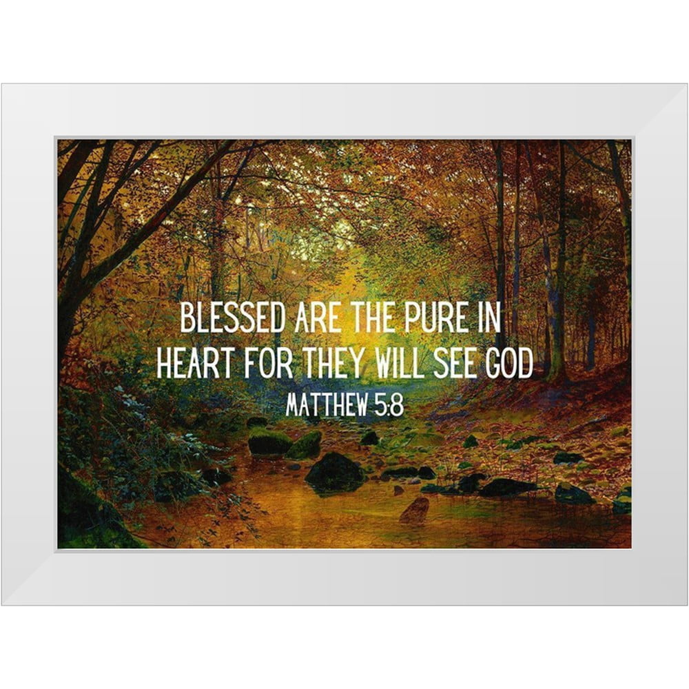 ArtsyQuotes 24x18 White Modern Wood Framed Museum Art Print Titled ...