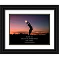 thumbnail image 1 of ArtsyQuotes 24x19 Black Ornate Wood Framed with Double Matting Museum Art Print Titled - Eleanor Roosevelt Quote: No One, 1 of 4