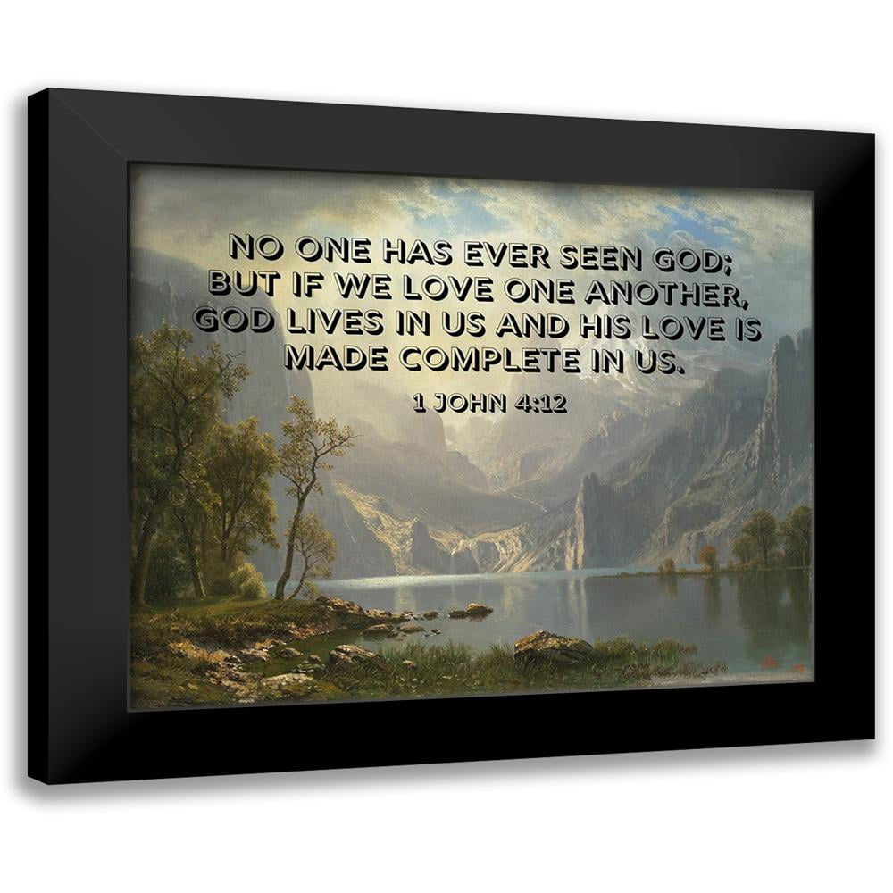 ArtsyQuotes 24x20 Black Modern Framed Museum Art Print Titled - Bible ...