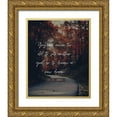 thumbnail image 1 of ArtsyQuotes 26x32 Gold Ornate Wood Framed with Double Matting Museum Art Print Titled - C. S. Lewis Quote: Never Too Old, 1 of 4