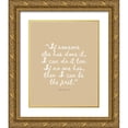 thumbnail image 1 of ArtsyQuotes 26x32 Gold Ornate Wood Framed with Double Matting Museum Art Print Titled - Soraya Quote: I Can Do it Too, 1 of 4