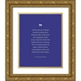 thumbnail image 1 of ArtsyQuotes 26x32 Gold Ornate Wood Framed with Double Matting Museum Art Print Titled - William Alexander Quote: Resignation, 1 of 4