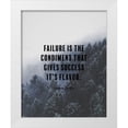 thumbnail image 1 of ArtsyQuotes 26x32 White Modern Wood Framed Museum Art Print Titled - Truman Capote Quote: Gives Success, 1 of 4