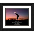thumbnail image 1 of ArtsyQuotes 32x25 Black Ornate Wood Framed with Double Matting Museum Art Print Titled - Eleanor Roosevelt Quote: No One, 1 of 4