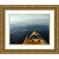 thumbnail image 1 of ArtsyQuotes 32x25 Gold Ornate Wood Framed with Double Matting Museum Art Print Titled - Vackav Havel Quote: Hope, 1 of 4