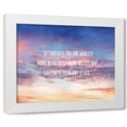 thumbnail image 1 of ArtsyQuotes 4x14 White Modern Wood Framed Wall Art Titled - Brian Tracy Quote: Optimism, 1 of 5