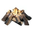 thumbnail image 1 of Arttoreal 10PCS Large Gas Fireplace Logs,Ceramic Wood Fire Pit Logs Decorations Indoor and Outdoor, 1 of 8