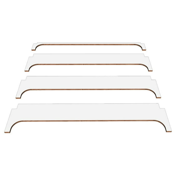 ArttyStation OPERA-18 General-Purpose Open Type Paint Shelf Inserts Set