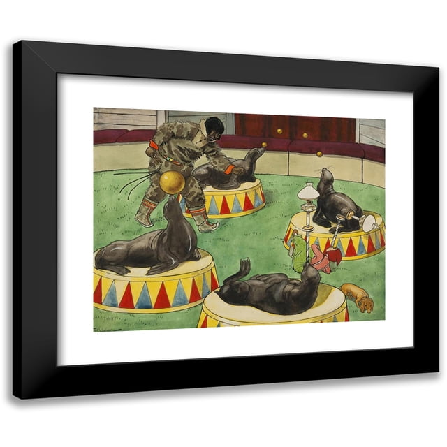 Artuš Scheiner 14x12 Black Modern Framed Museum Art Print Titled ...