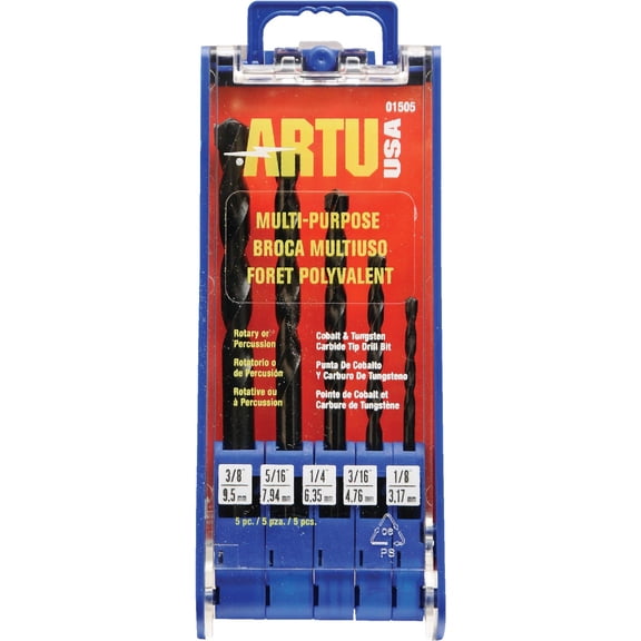 5-Pc. Multi-Purpose Drill Bit Set