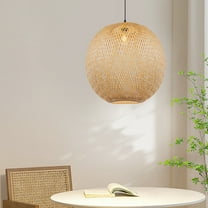 Arturesthome Bamboo Woven Chandeliers Decorative Pendant Lampshades