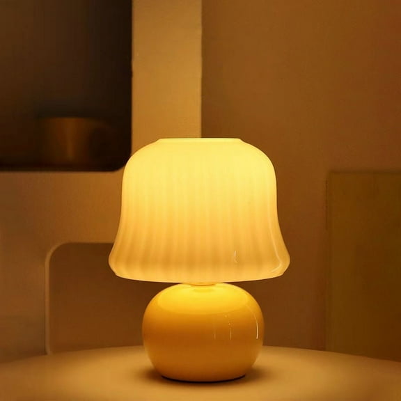 Arturesthome Bell Shape Glass Table Lamp Modern Style