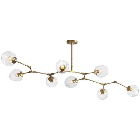 Arturesthome Bifurcation Bubble Glass Sputnik Chandelier