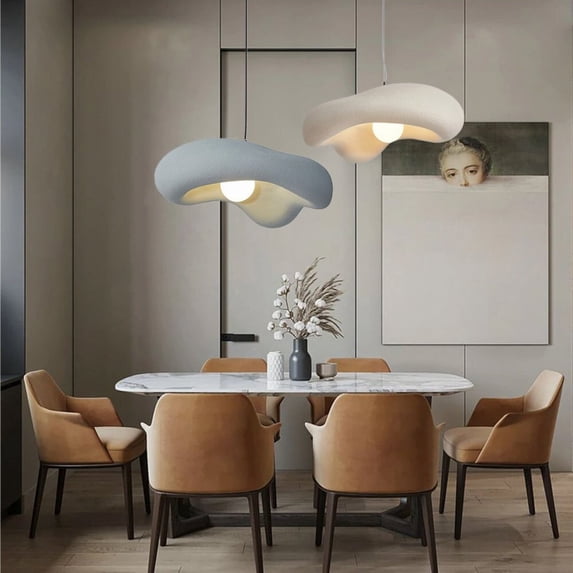 Arturesthome Cloud Wabi Sabi Pendant Light,New Cream Nordic Hanging Lamp,Modern Unique Design Lamp,Light Fixture Chandelier,Home Decor,Housewarming Gift