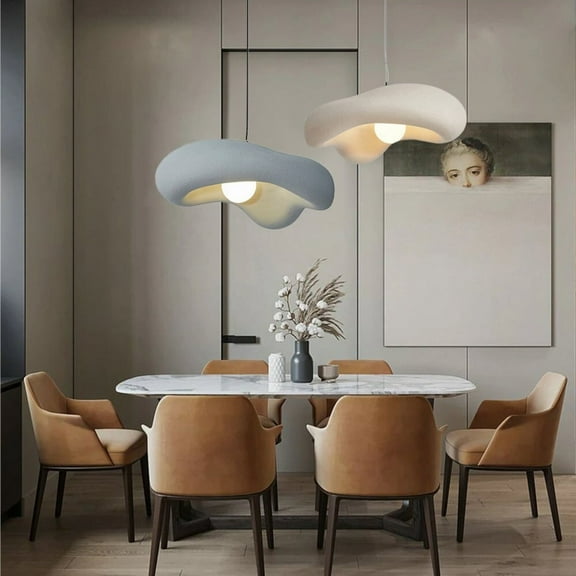 Arturesthome Cloud Wabi Sabi Pendant Light,New Cream Nordic Hanging Lamp,Modern Unique Design Lamp,Light Fixture Chandelier,Home Decor,Housewarming Gift