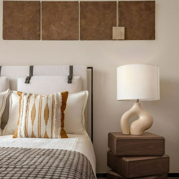 Arturesthome Cream White Table Lamp Creative Art Designer Showroom Decoration Desk Lamp