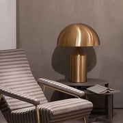 Arturesthome Creative Metal Mushroom Table Lamp
