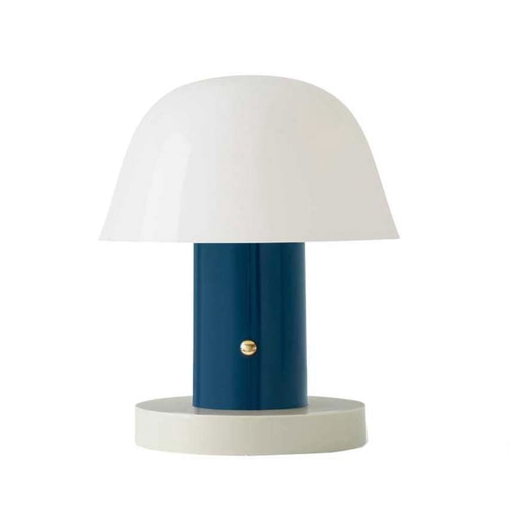 Arturesthome Desk Lamp for Cordless Touch Dimming USB Rechargeable Led Night Light Modern Mushroom Table Lamp